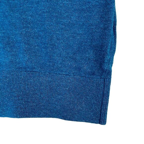 Blue Marl Cotton Crew Neck Sweater - Gap - Picture 4 of 5